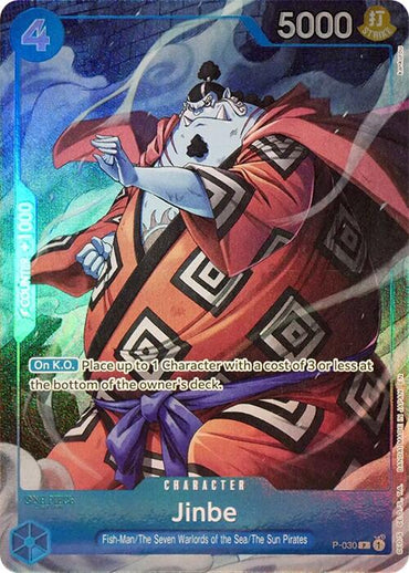Jinbe (Seven Warlords of the Sea Binder Set) [One Piece Promotion Cards]