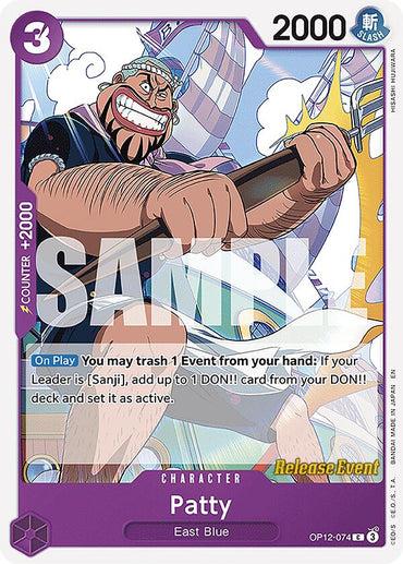Patty [Legacy of the Master Release Event Cards]