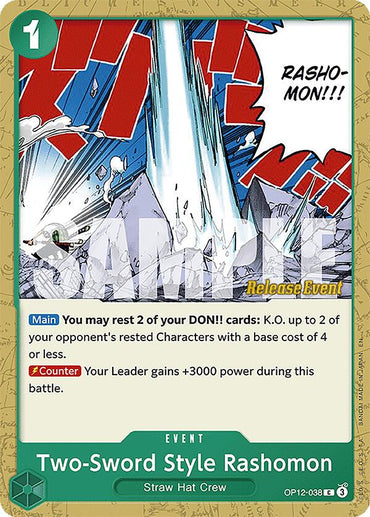 Two-Sword Style Rashomon [Legacy of the Master Release Event Cards]