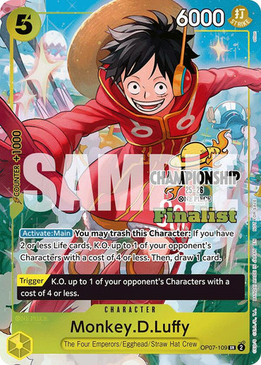 Monkey.D.Luffy (CS 25-26 Finalist Card Set 1) [One Piece Promotion Cards]