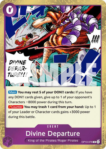 Divine Departure [Carrying On His Will]