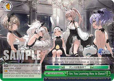 Are You Learning How to Dance? (AZL/S119-E064 CR) [Azur Lane Vol. 2]