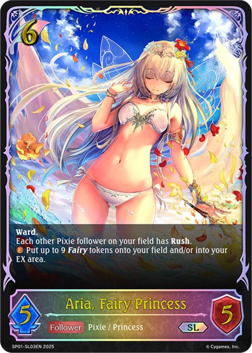 Aria, Fairy Princess (SL) (SP01-SL03EN) [Seaside Memories]