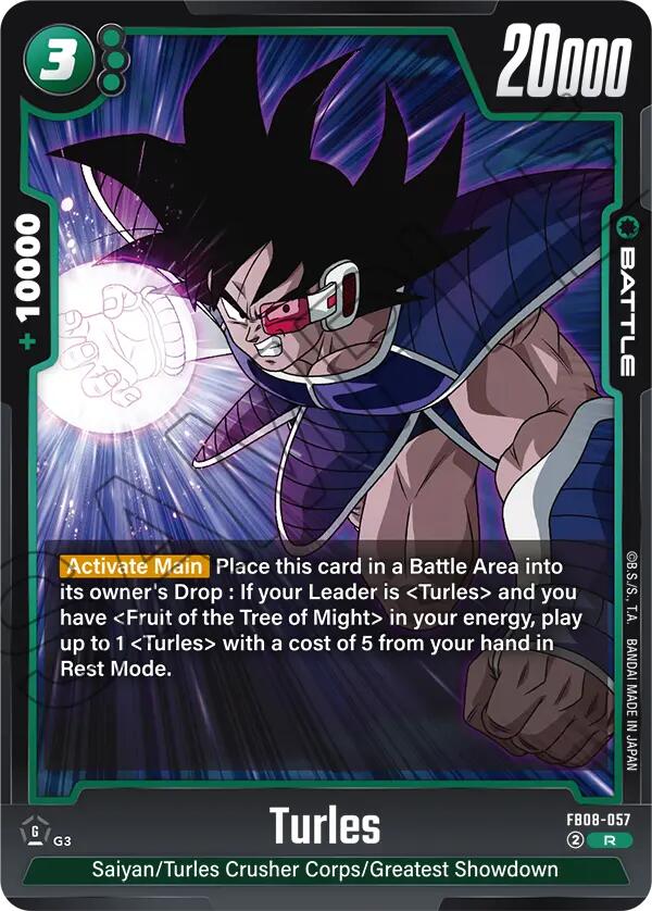 Turles (FB08-057) [Saiyan's Pride]