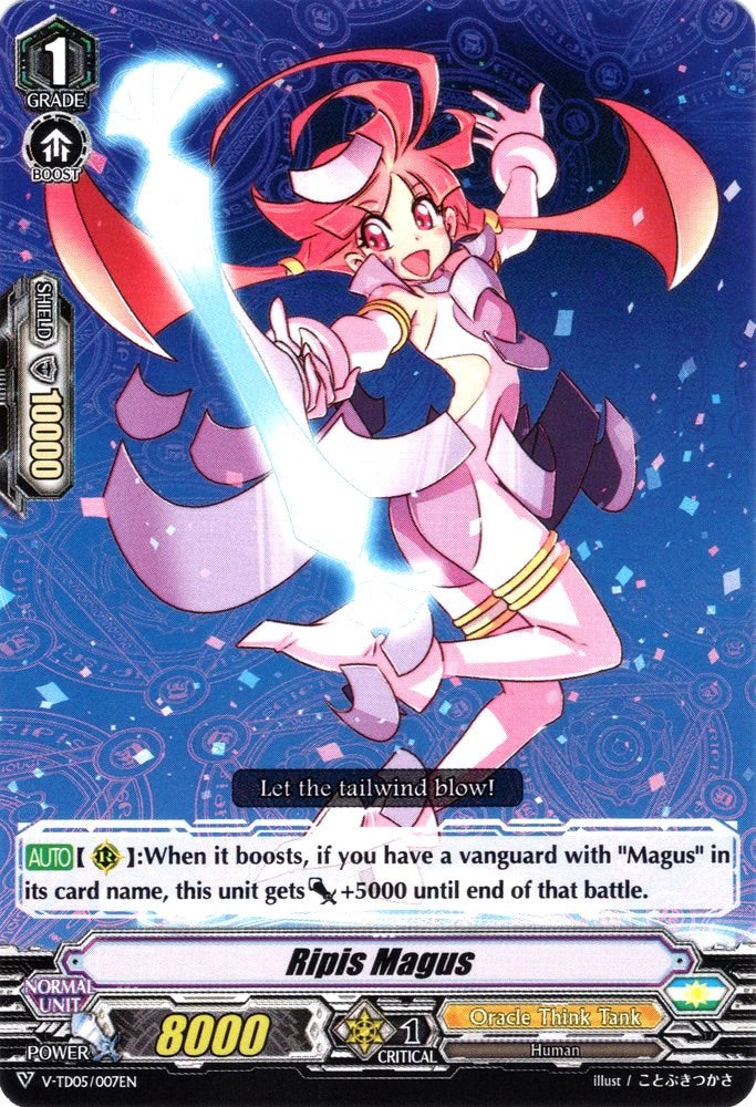 Ripis Magus (V-TD05/007EN) [Misaki Tokura]