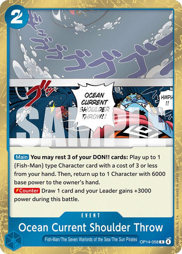 Ocean Current Shoulder Throw [The Azure Sea's Seven]
