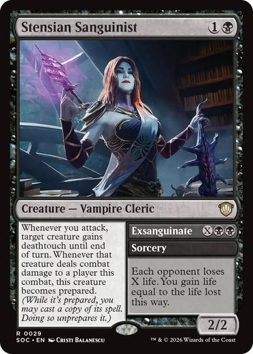 Stensian Sanguinist [Secrets of Strixhaven Commander]