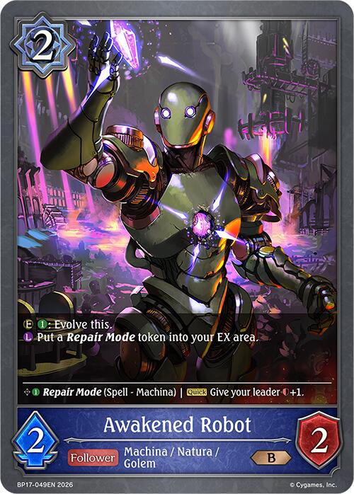 Awakened Robot (BP17-049EN) [Convergent Destinies]