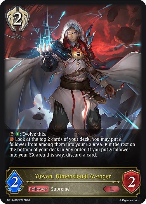 Yuwan, Dimensional Avenger (BP17-093EN) [Convergent Destinies]