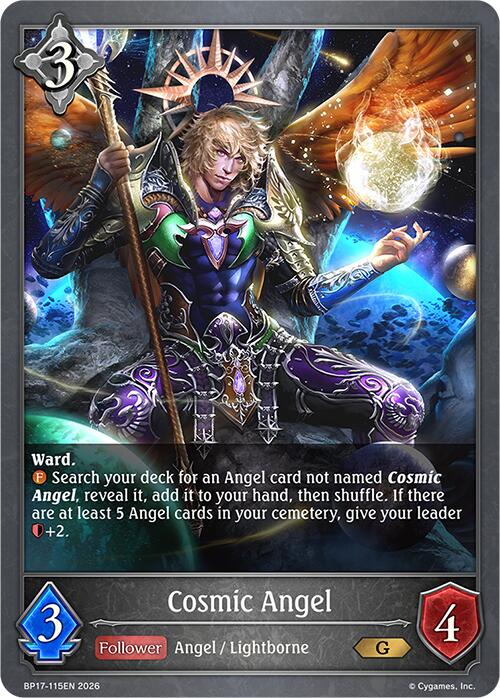 Cosmic Angel (BP17-115EN) [Convergent Destinies]