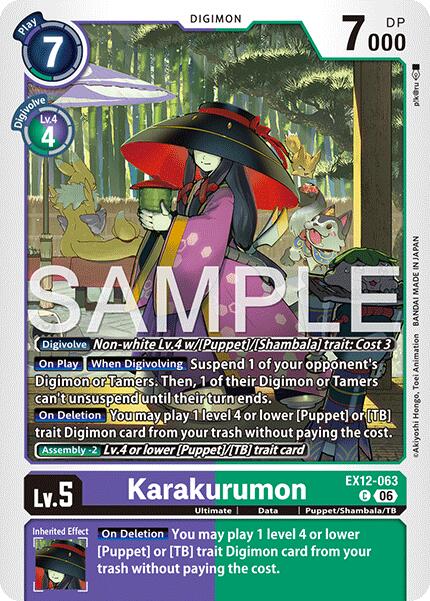 Karakurumon [EX12-063] [Digital World Shambala]