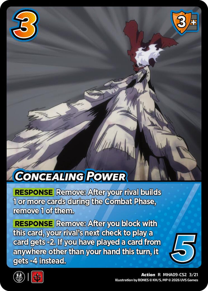 Concealing Power [Challenger Series: My Hero Academia - Final Battle]