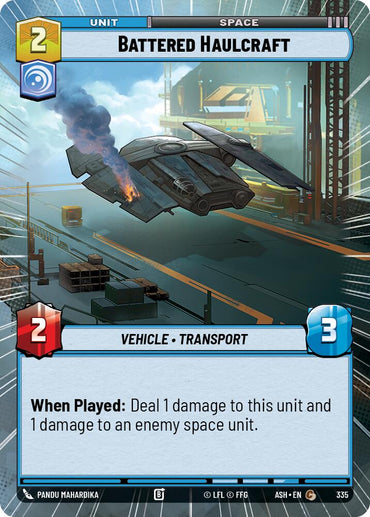 Battered Haulcraft (335) (Hyperspace) (335) [Ashes of the Empire]