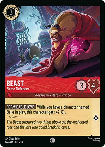 Beast - Fierce Defender (122/207) [Attack of the Vine!]