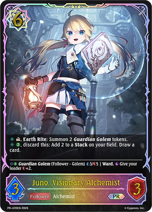 Juno, Visionary Alchemist (PR-435EN) (PR-435EN) [Promotional Cards]