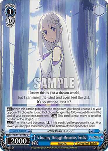 A Journey Through Memories, Emilia (RZ/S116-E087) [Re:ZERO -Starting Life in Another World- Vol.3]