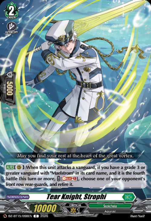 Tear Knight, Strophi (DZ-BT15/098EN) [Strike of Illusionary Shadows]