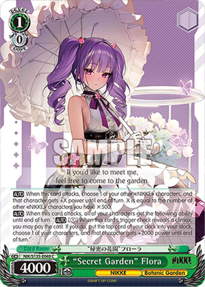 "Secret Garden" Flora (NIK/S135-E048) [GODDESS OF VICTORY: NIKKE Vol.2]
