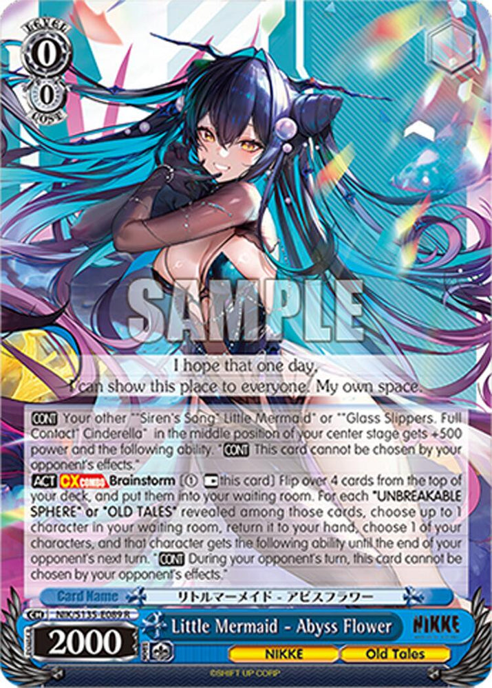 Little Mermaid - Abyss Flower (NIK/S135-E089) [GODDESS OF VICTORY: NIKKE Vol.2]
