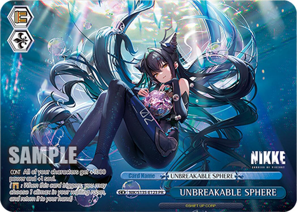 UNBREAKABLE SPHERE (NIK/S135-E123) (PR) [GODDESS OF VICTORY: NIKKE Vol.2]