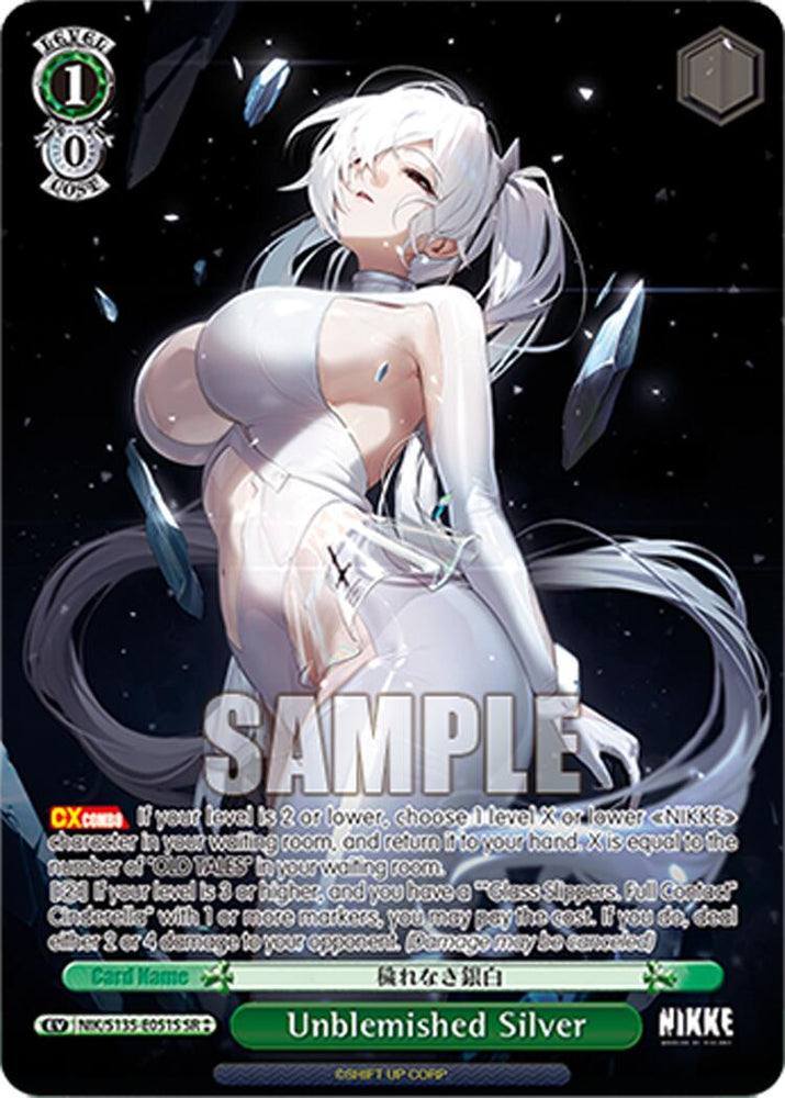 Unblemished Silver (NIK/S135-E051S) (SR) [GODDESS OF VICTORY: NIKKE Vol.2]