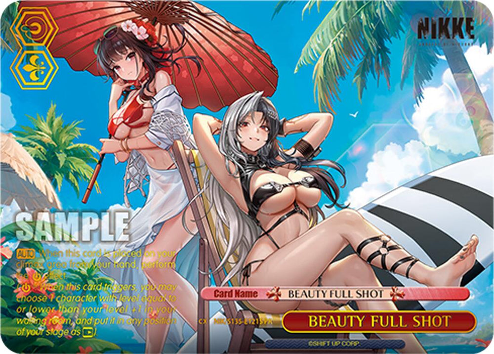 BEAUTY FULL SHOT (NIK/S135-E121S) (PR) (Foil) [GODDESS OF VICTORY: NIKKE Vol.2]