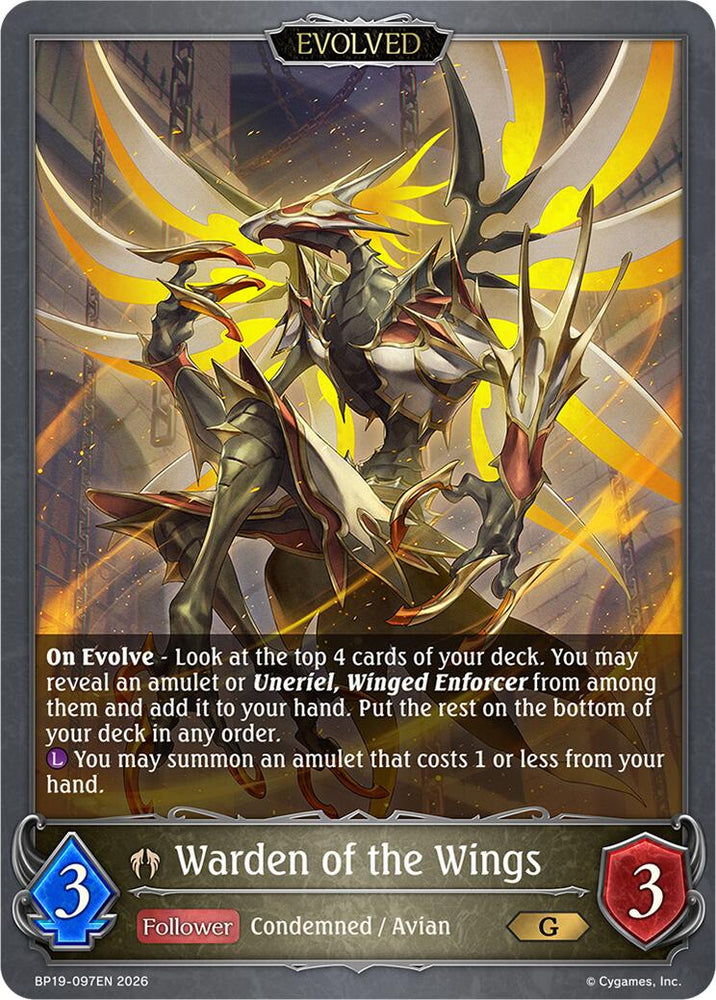 Warden of the Wings (Evolved) (BP19-097EN) [Eightfold Retribution]