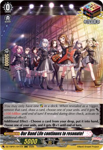 Our Band Life continues to resonate! (DZ-TBP01/041EN) [BanG Dream! Girls Band Party!]