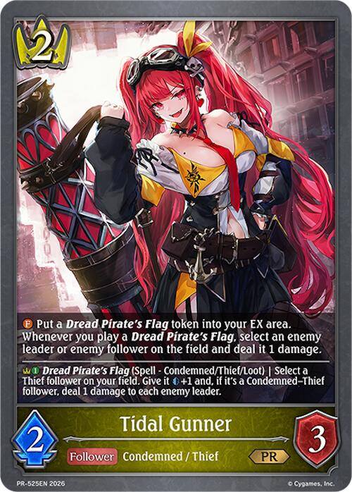 Tidal Gunner (PR-525) (PR-525EN) [Promotional Cards]