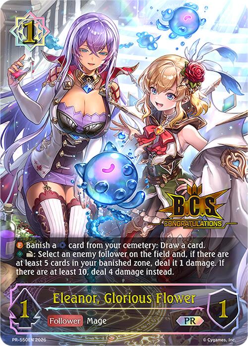Eleanor, Glorious Flower (PR-550EN) [Promotional Cards]