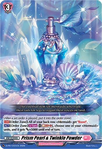 Prism Pearl & Twinkle Powder (D-PR/1231EN) [D Promo Cards]