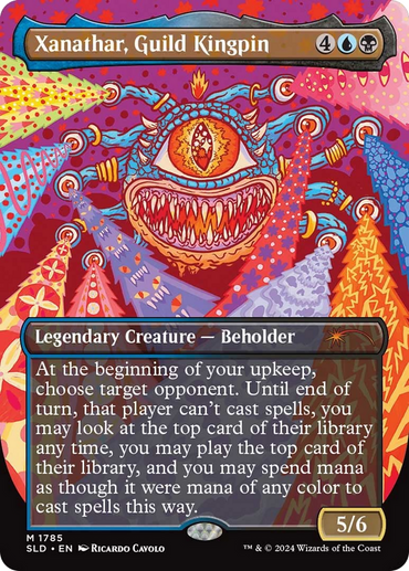 mtg beholder cards Magic the Gathering, Secret Lair: Death Is In The Eyes of the II Antimagic Cone Each opponent sacrifices an enchantment Magic: The Gathering - Hive