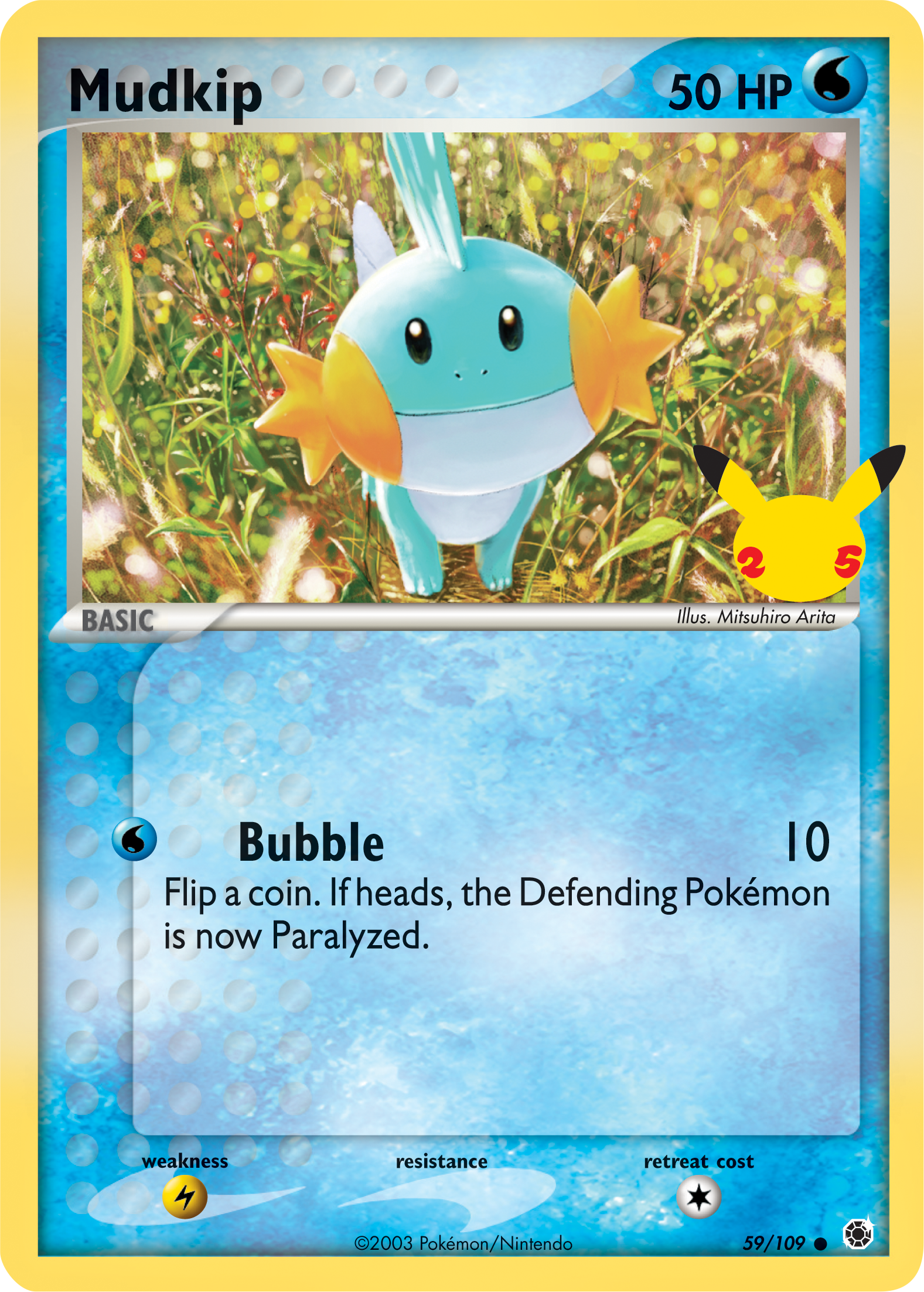 Mudkip (59/109) (Jumbo Card) [First Partner Pack]