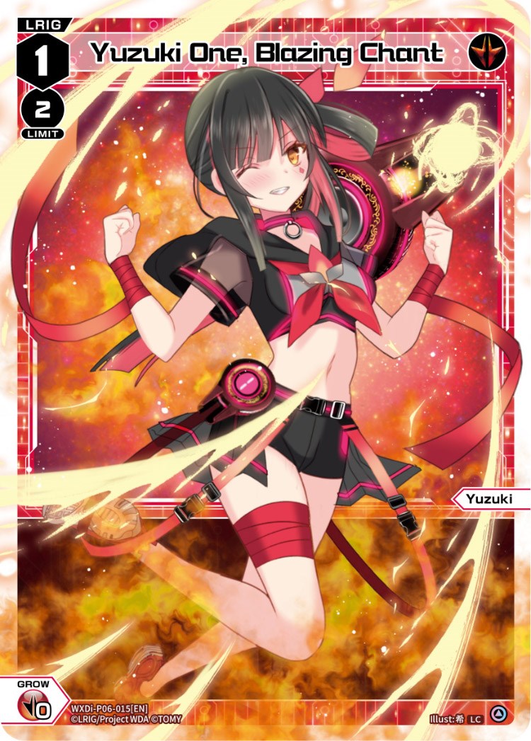 Yuzuki One, Blazing Chant (WXDi-P06-015[EN]) [Welcome Back Diva: selector]