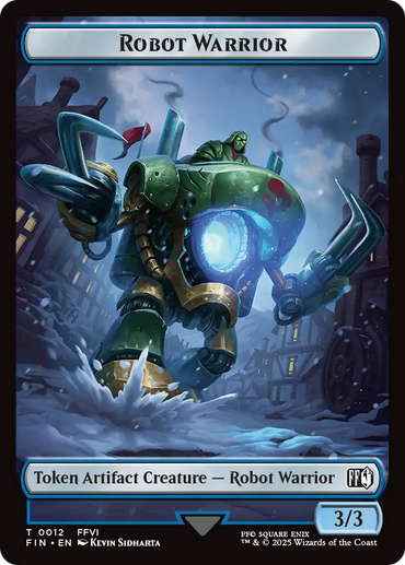 mtg final fantasy checklist Bird Token (16) // Hero Token (06) [FINAL FANTASY: Tokens] [Foil] – Face to  Face Games main image 0