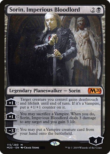 sorin mtg cards Planeswalker Deck : Core Set 2020 (M20) Twenty Sided creatures and planeswalkers you control have lifelink Sorin, Vengeful Bloodlord