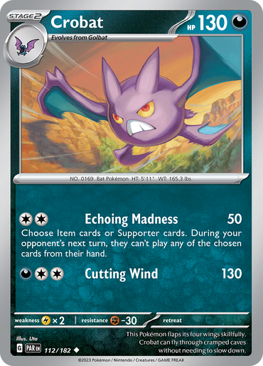 Crobat (112/182) [Scarlet & Violet: Paradox Rift]