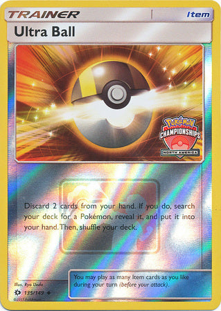 Ultra Ball (135/149) (NA Championship Promo) [Sun & Moon: Base Set]