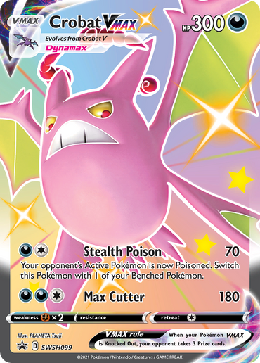 Crobat VMAX (SWSH099) [Sword & Shield: Black Star Promos]