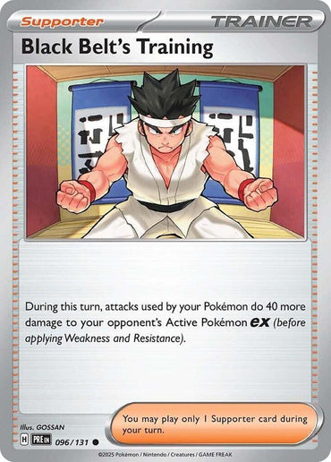 Black Belt's Training (096/131) [Scarlet & Violet: Prismatic Evolutions]