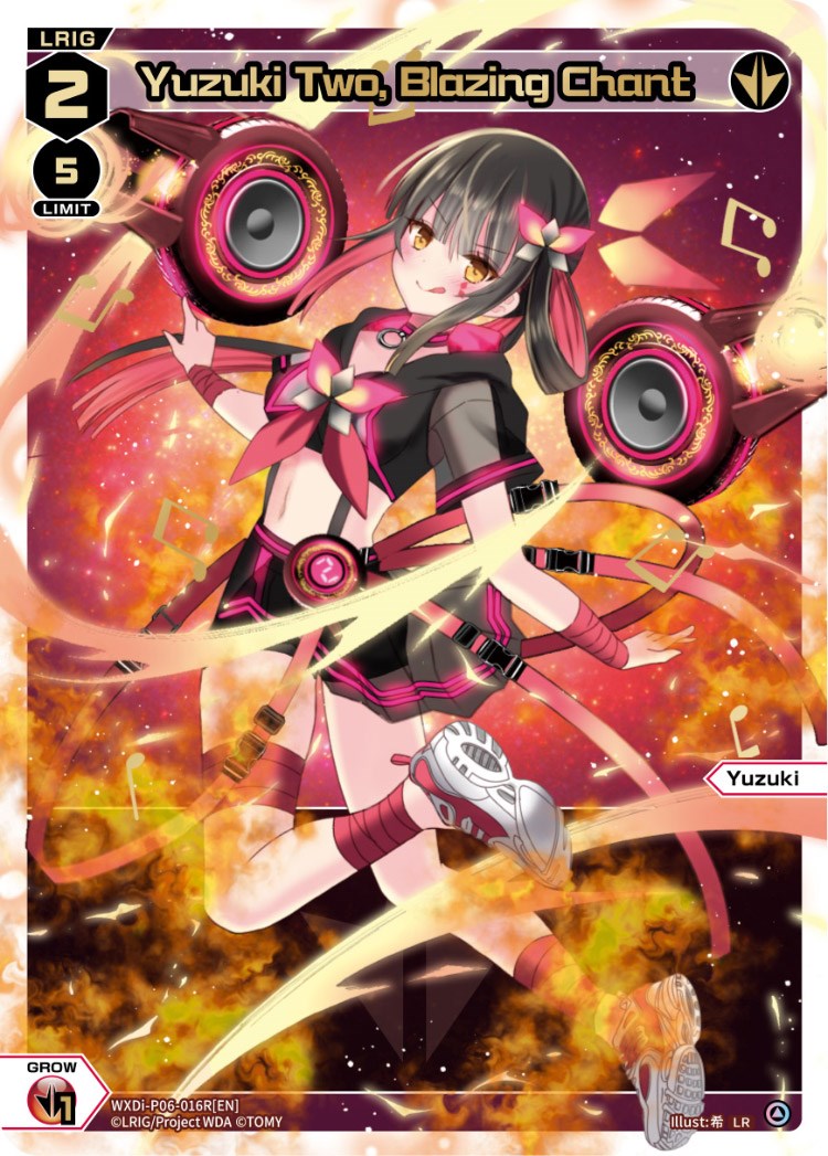 Yuzuki Two, Blazing Chant (WXDi-P06-016R[EN]) [Welcome Back Diva: selector]