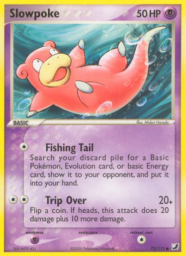 Slowpoke (72/115) [EX: Unseen Forces]