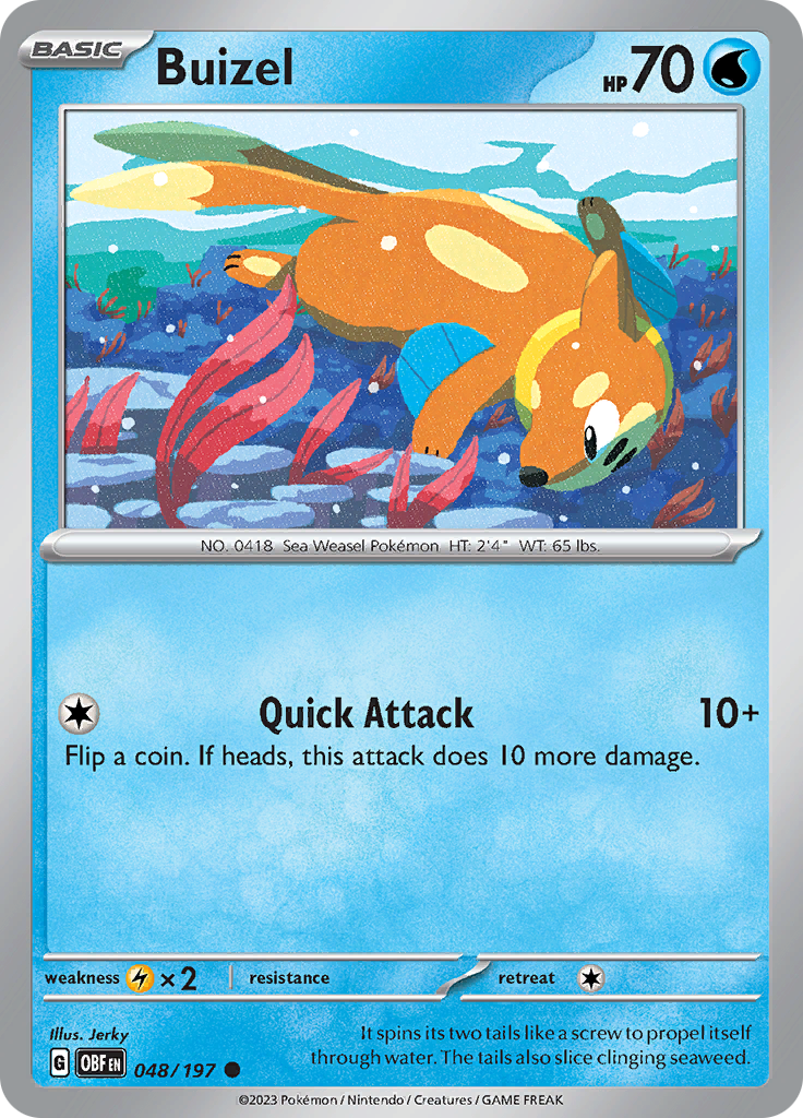 Buizel (048/197) [Scarlet & Violet: Obsidian Flames]