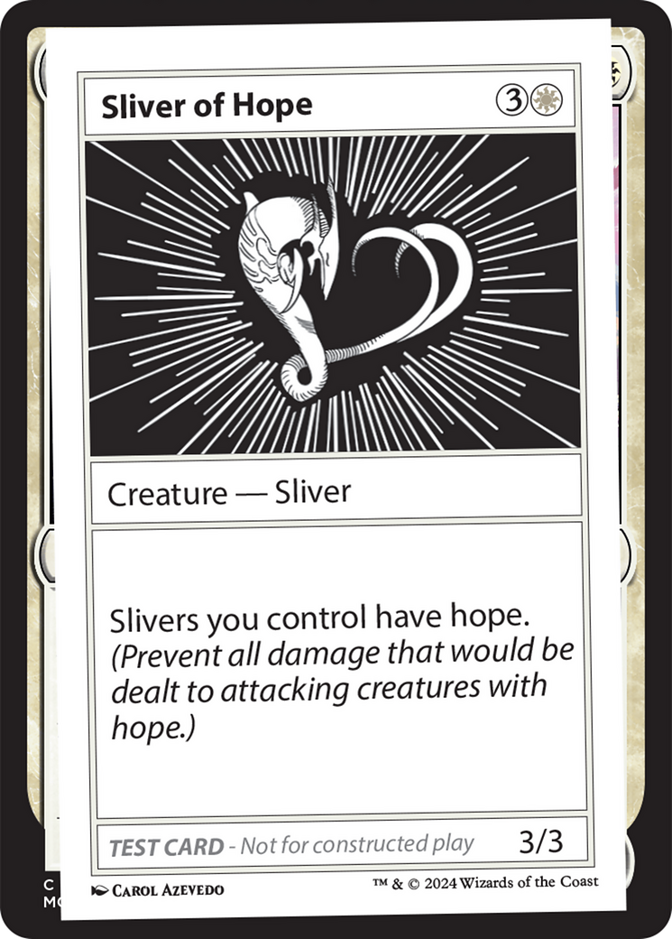 mtg play test cards Wowzer, the Aspirational [Mystery Booster 2 Playtest Cards] Esper Sentinel Playtest cards in decks :
