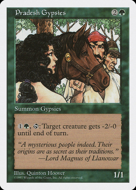pradesh gypsies mtg card Pradesh Gypsies