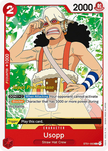 Usopp [Super Pre-Release Starter Deck: Straw Hat Crew]