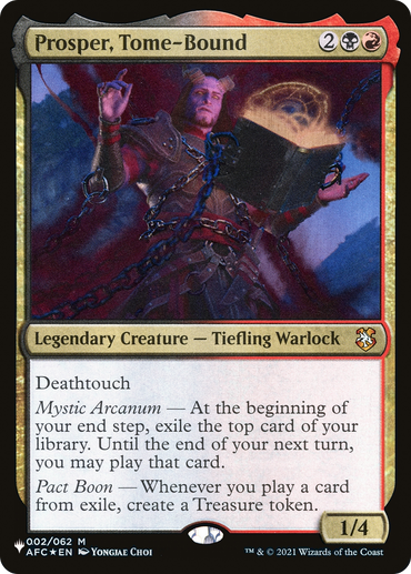 mtg tiefling cards This Tiefling Barbarian From Battle For Baldur's Gate Is The Perfect Commander To End Games Quickly