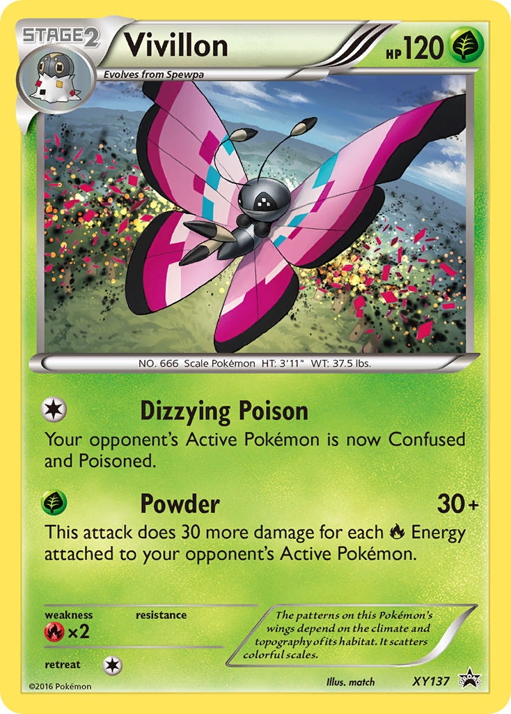 Vivillon (XY137) [XY: Black Star Promos]