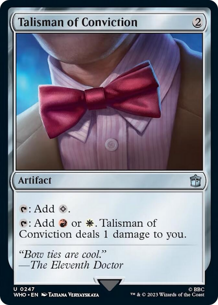 Talisman of Conviction [Doctor Who]