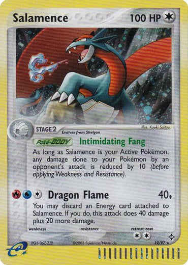 Salamence (19/97) (League Promo 2004) [League & Championship Cards]